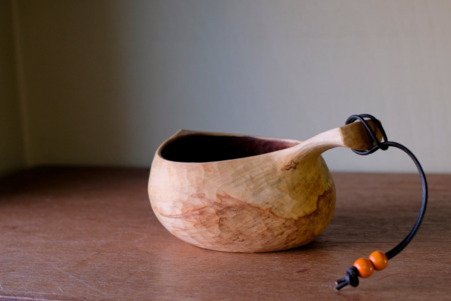 Hand Carved Kuksa 1 - Horse Chestnut 300ml