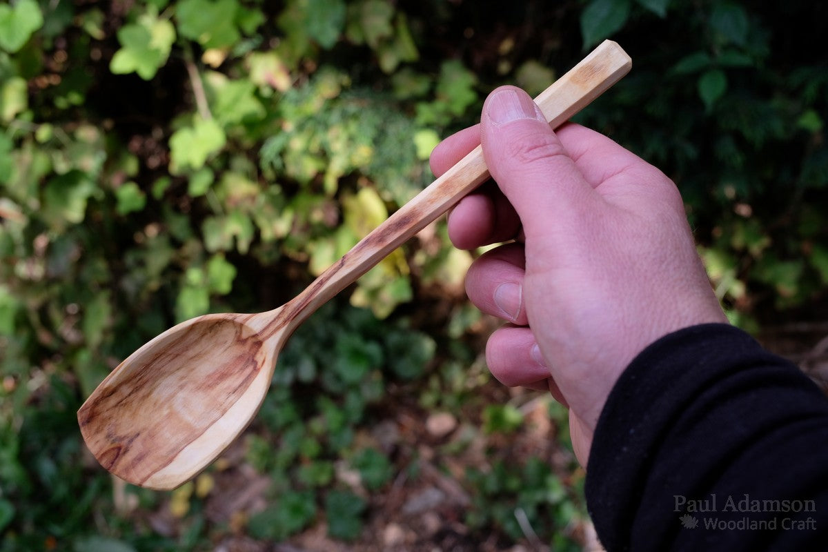 Cooking spoon - Spalted Horse Chestnut