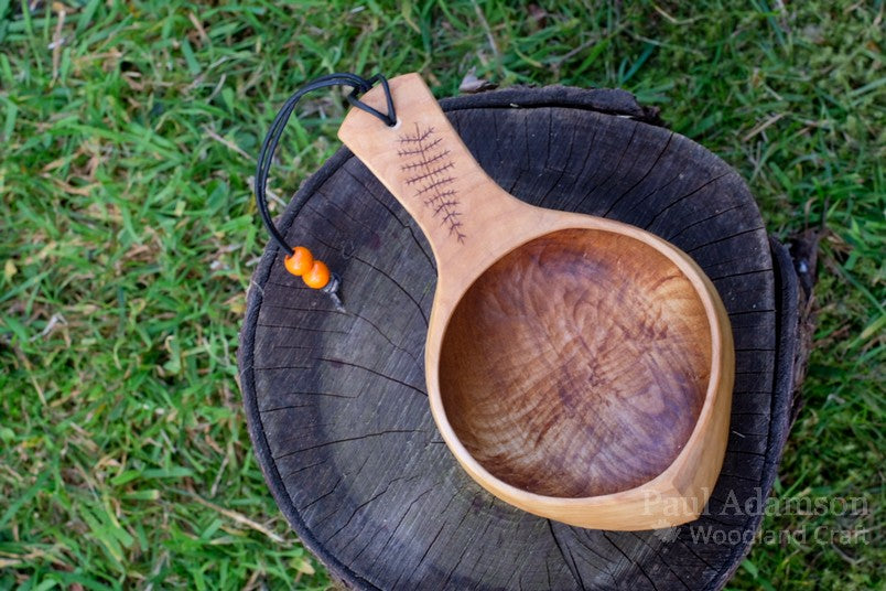 Hand Carved Kuksa 3 - Rowan 250ml