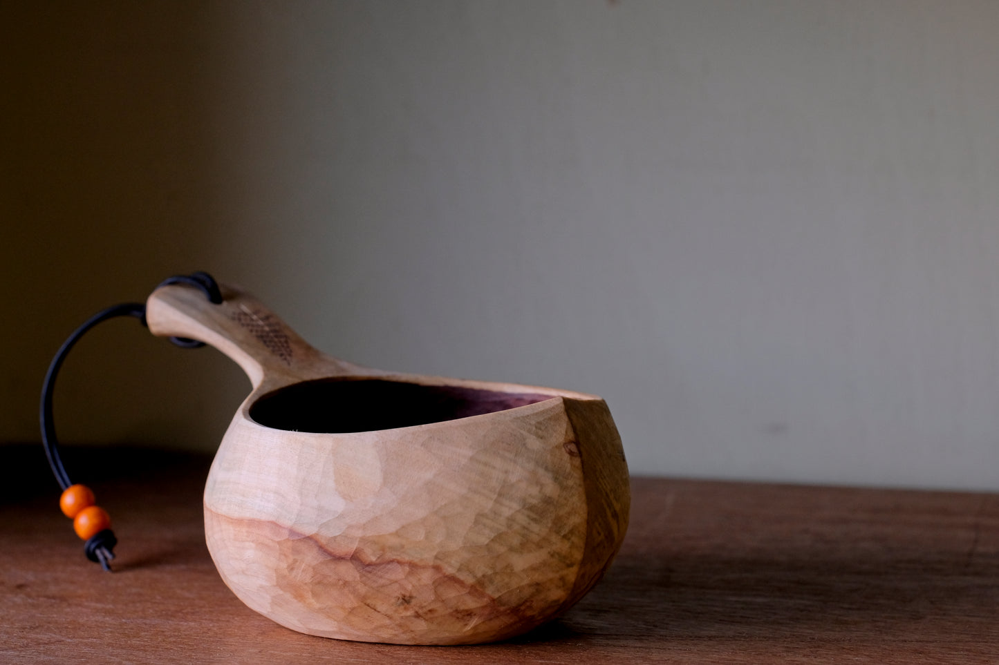 Hand Carved Kuksa 1 - Horse Chestnut 300ml