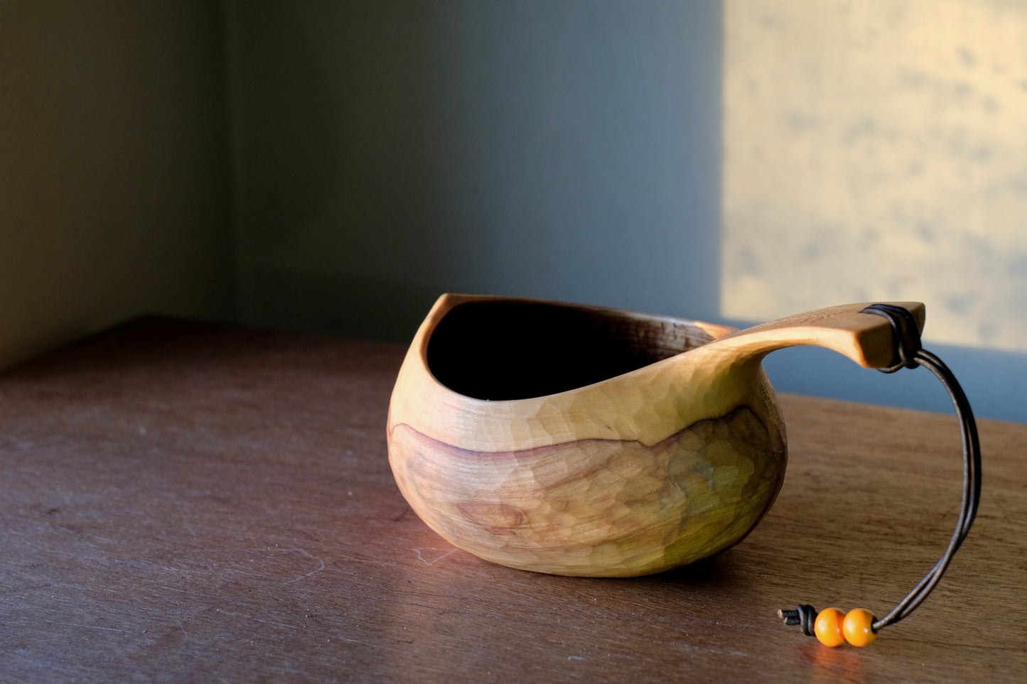Hand Carved Kuksa 2 - Horse Chestnut 310ml
