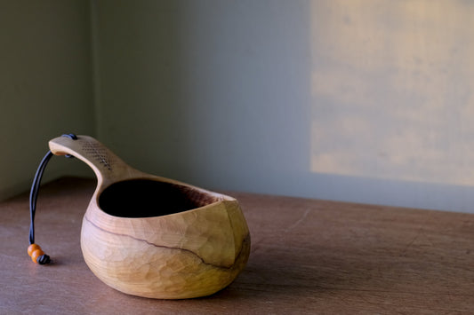 Hand Carved Kuksa 2 - Horse Chestnut 310ml