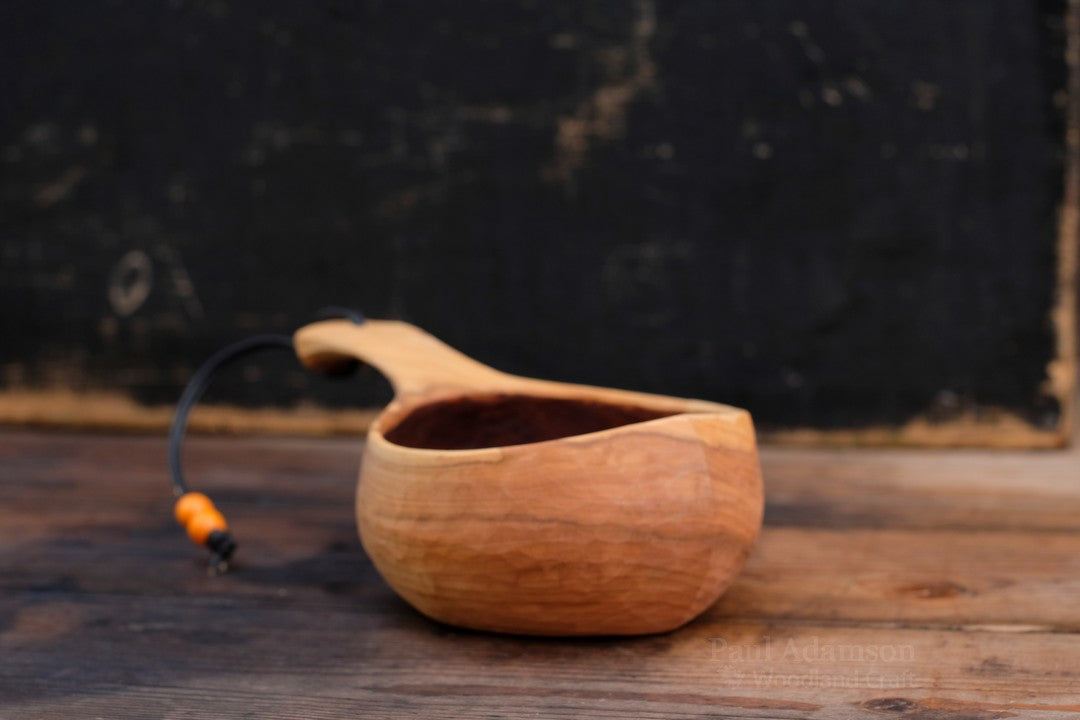 Hand Carved Kuksa 3 - Rowan 250ml