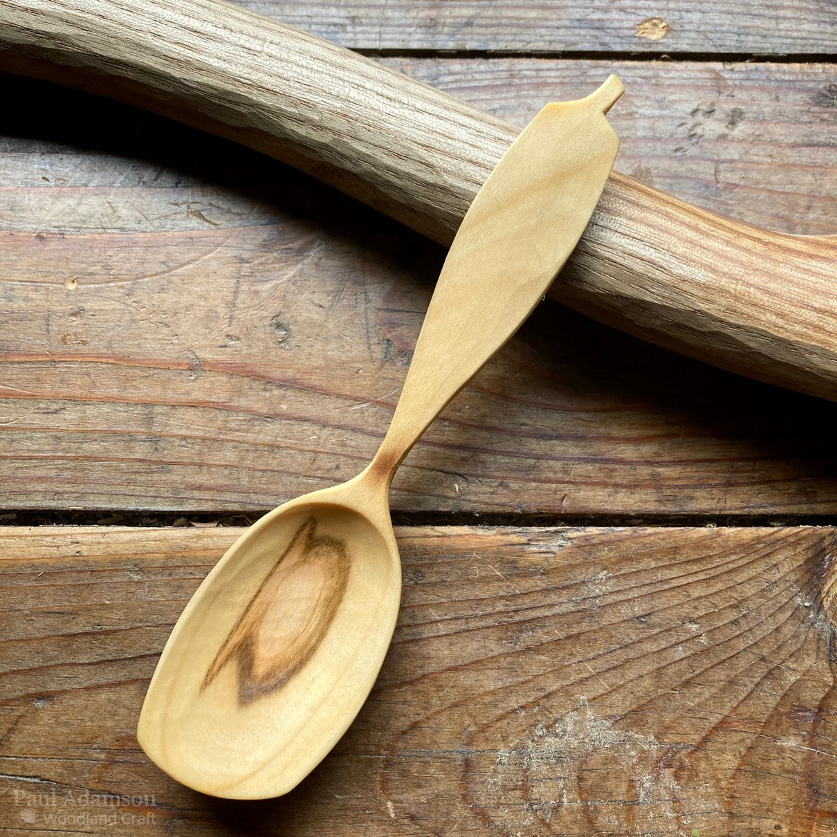 Eating spoon - Rowan