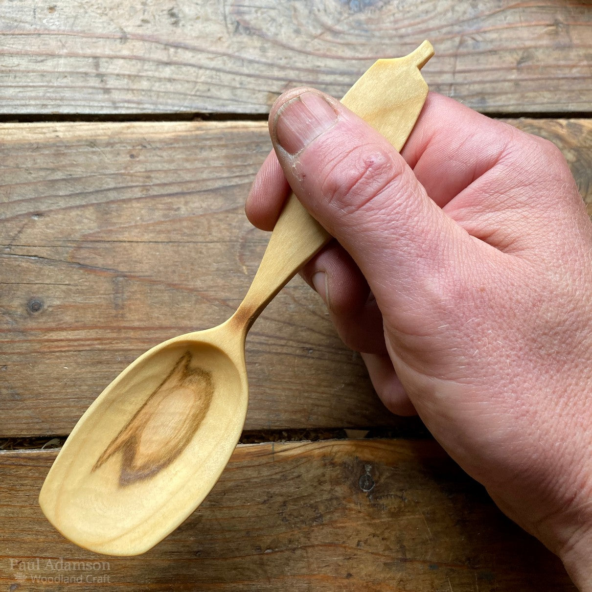 Eating spoon - Rowan