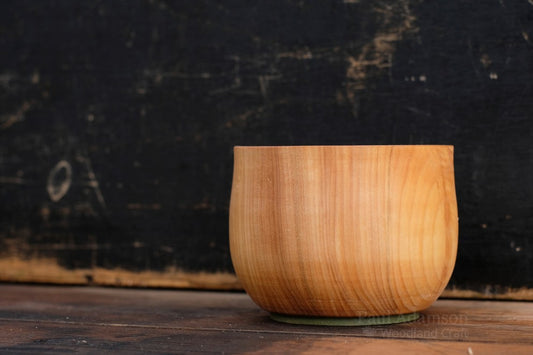 End Grain Turned Cup 1 - Rowan - 300ml