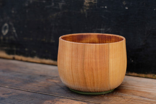 End Grain Turned Cup 2 - Rowan - 300ml