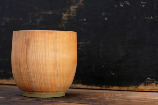 End Grain Turned Cup 3 - Rowan - 300ml