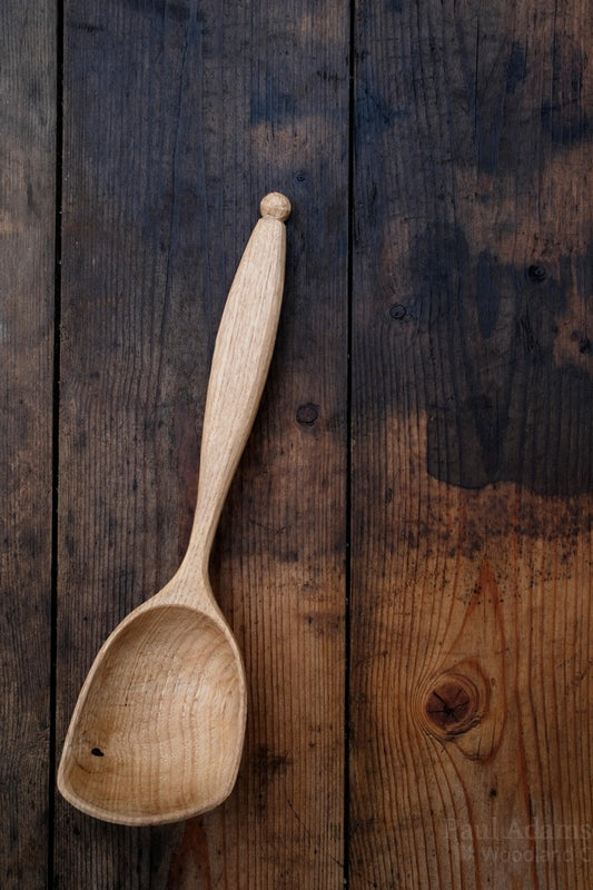 Serving spoon - Sweet Chestnut