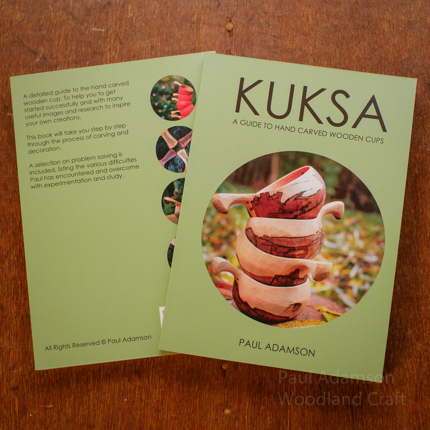 Kuksa - A Guide To Hand Carved Wooden Cups 2nd edition ISBN 978-1-3999-4893-7